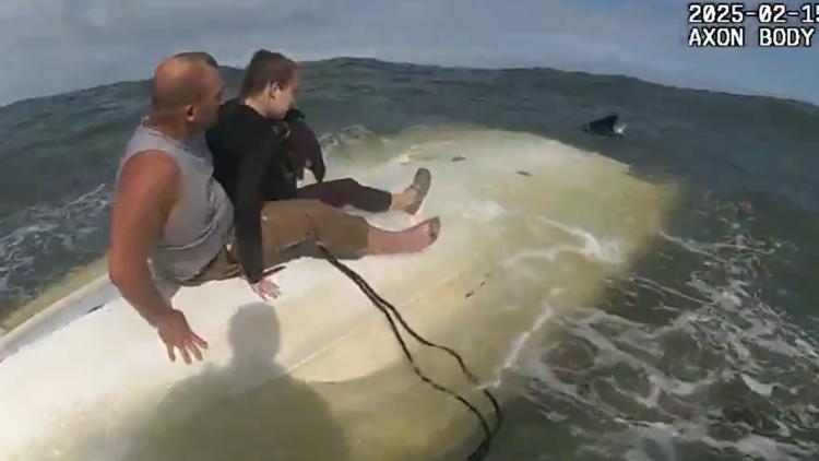  WATCH | St. Johns Sheriffs Office rescues two people, dog, from capsized boat 