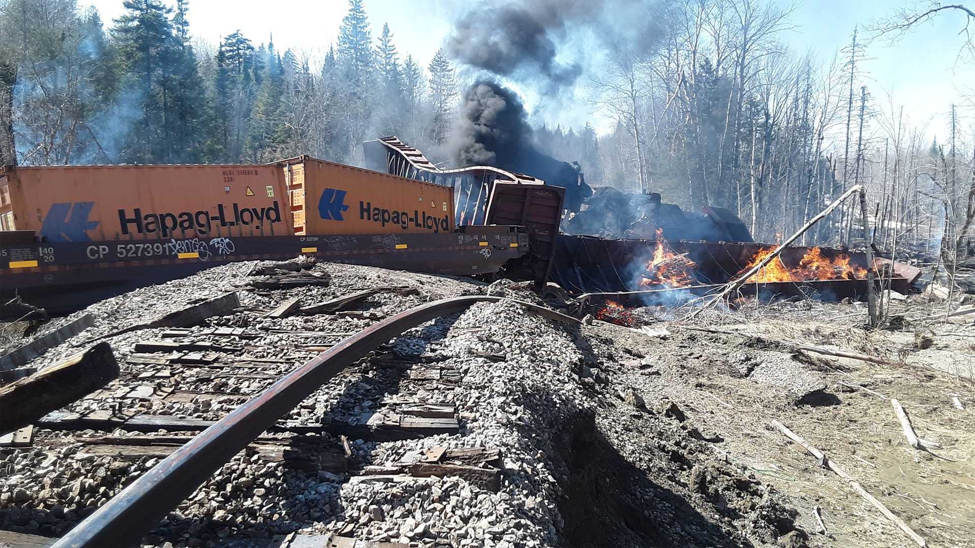  Beaver dam caused Maine train derailment that led to injuries, forest fire 