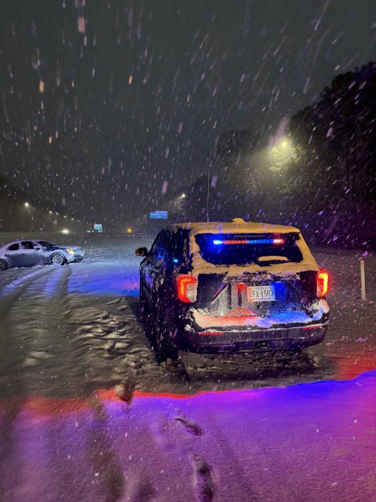  State Police report over 150 crashes, 10 injuries in Hampton Roads during winter storm 