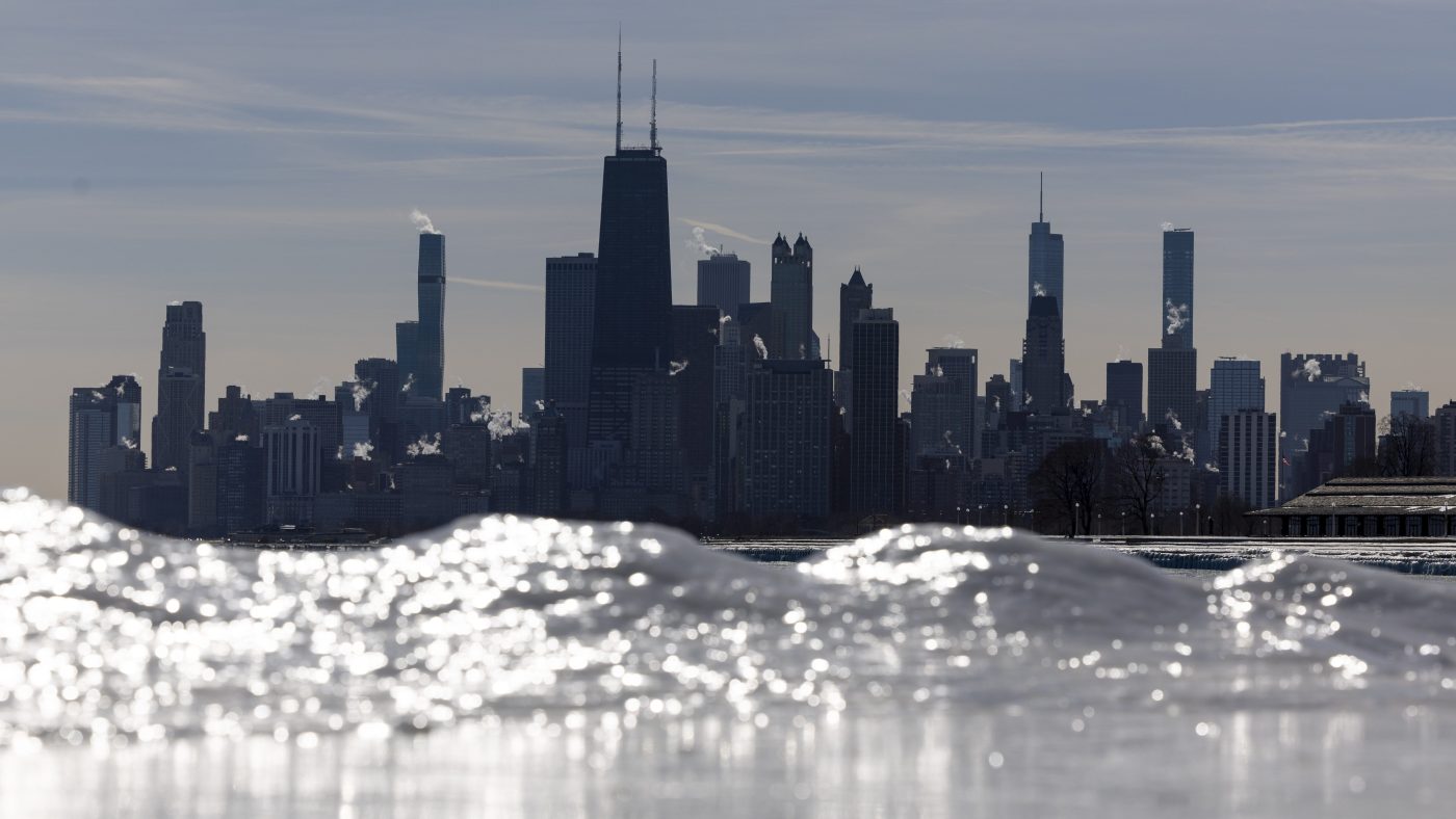  Chicago has sunny conditions and wind chills still below zero 