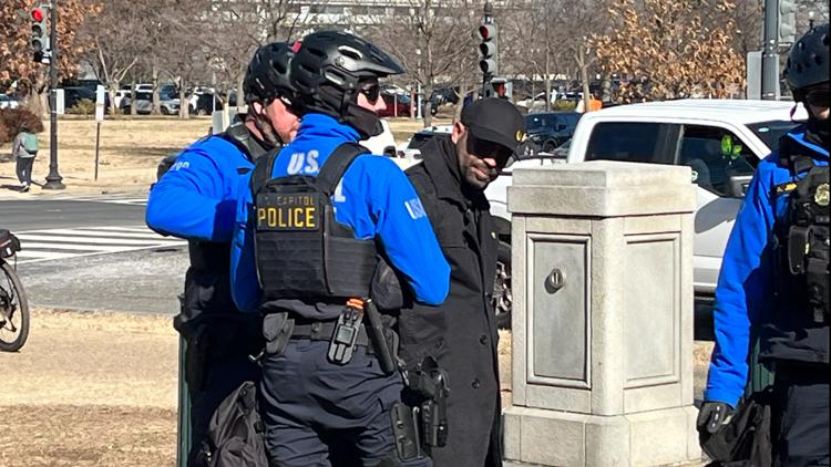  Former Proud Boys leader Enrique Tarrio arrested at rally near US Capitol 