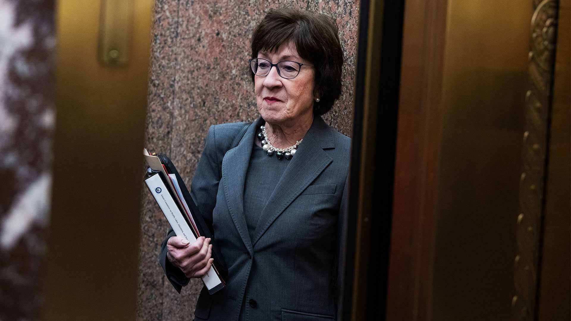   
																Sen. Collins opposes Trump's threat to withhold funding for Maine 
															 