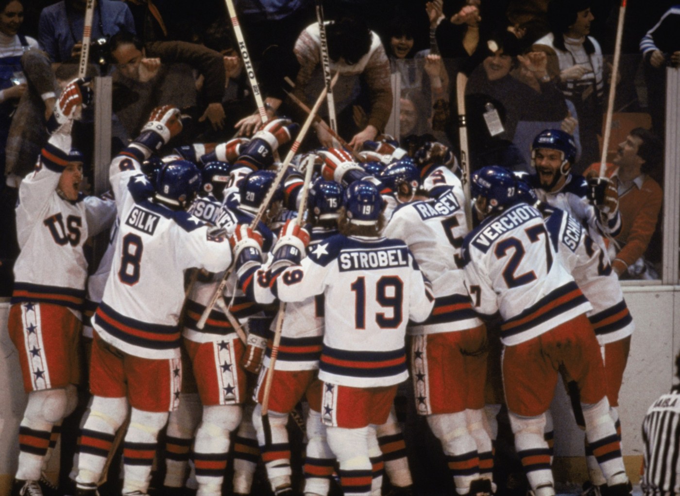   
																Today in History: February 22, US hockey team beats USSR in ‘Miracle on Ice’ 
															 