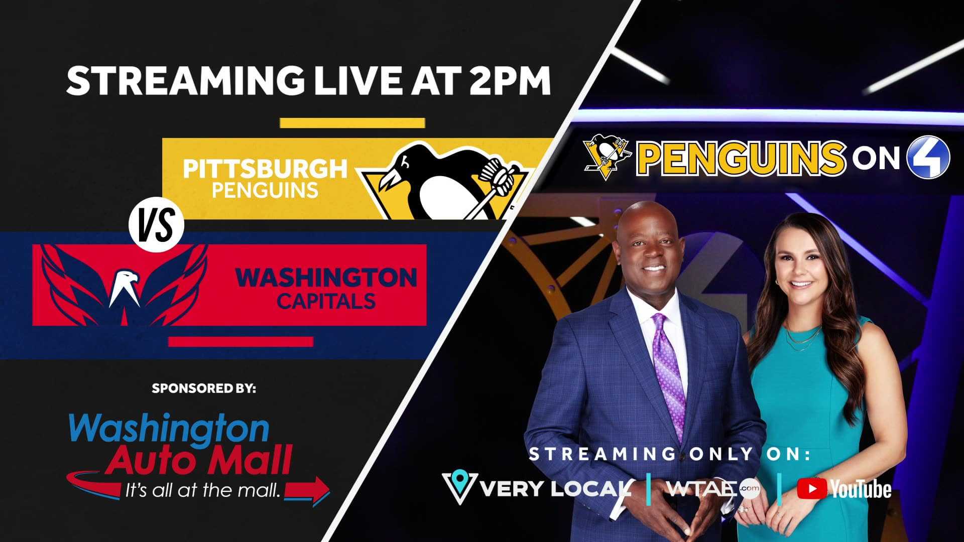  Pens on 4 Pregame: The Penguins take on the Capitals 