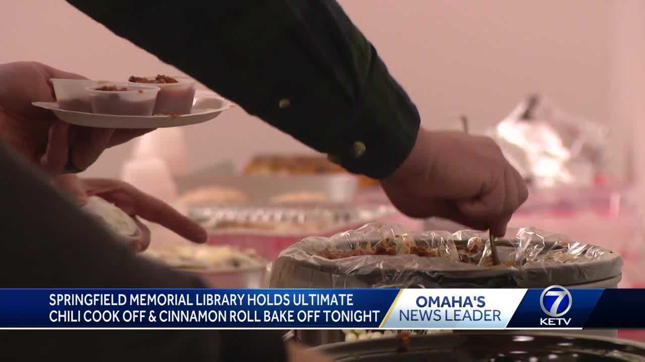  Local library holds ultimate chili cook off and cinnamon roll bake off 