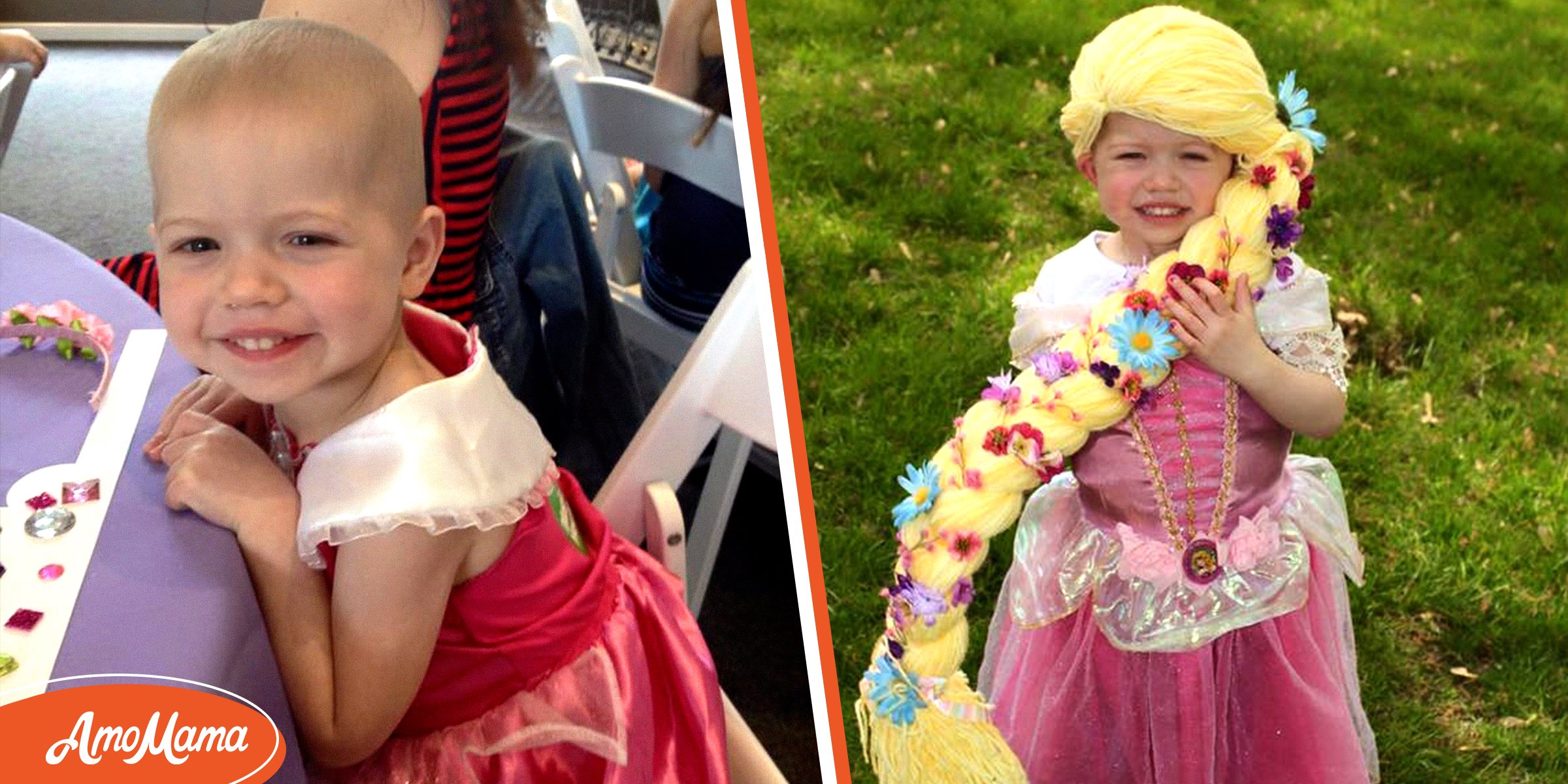  Alaskan Mom Makes Fabulous 'Princess' Wigs for Girls Who Lost Their Hair Due to Chemo 