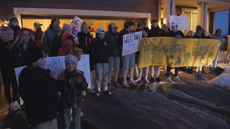  'Thankful for our donor': High school baseball player back home after heart transplant 