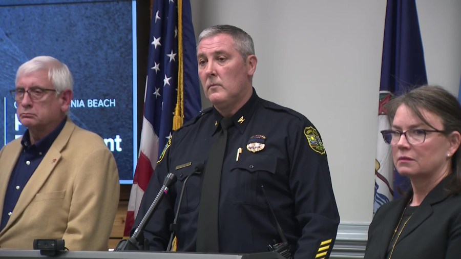  FULL PRESSER: Virginia Beach police chief provides details on deaths of two officers 