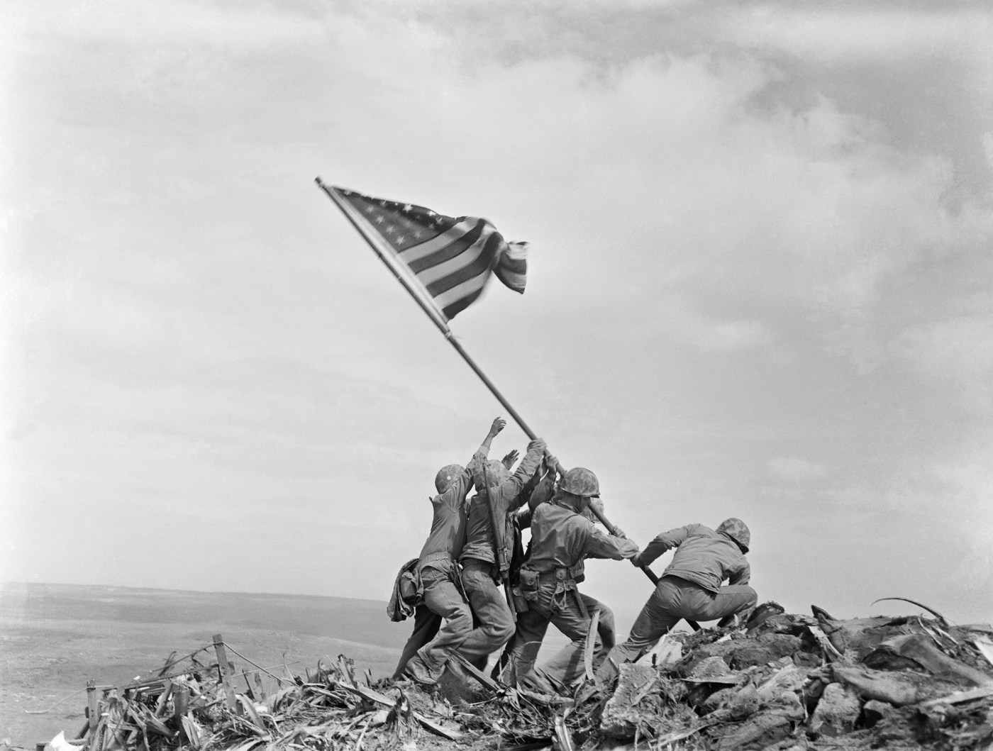  Today in History: February 23, Marines raise flag on Iwo Jima 