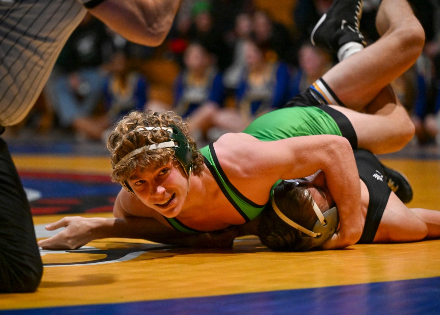  District 11 2A wrestling: Collin Ramsay’s 100th win, Luca Albanese’s upset title highlight Pen Argyl’s big day 