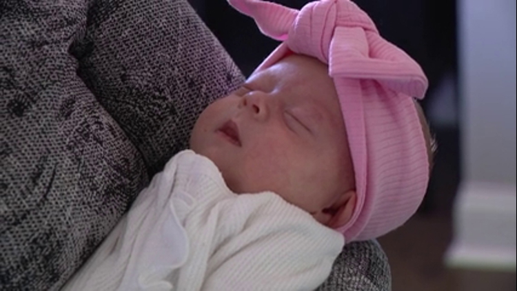  Baby Serena arrives bringing joy after years of fertility struggles for North Carolina family 