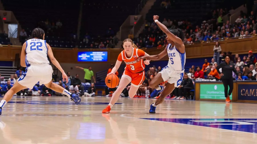  Syracuse drops last road game 80-49 to #11 Duke 