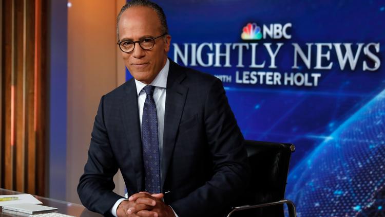  Lester Holt anuncia que dejará el noticiero 'NBC Nightly News' 