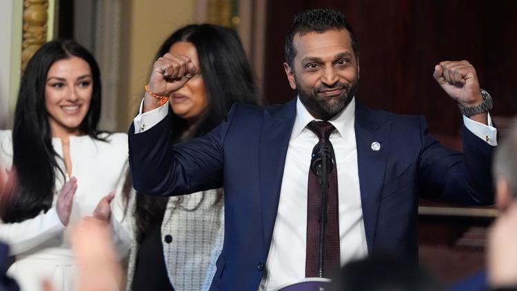  Days after becoming FBI director, Kash Patel is sworn in as acting ATF chief 