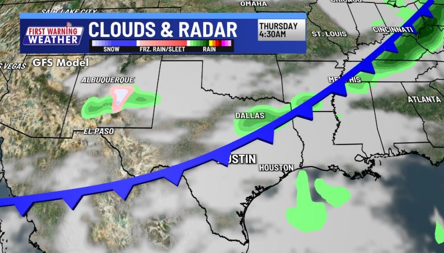  Sunshine dominating the new week with a cold front lurking 