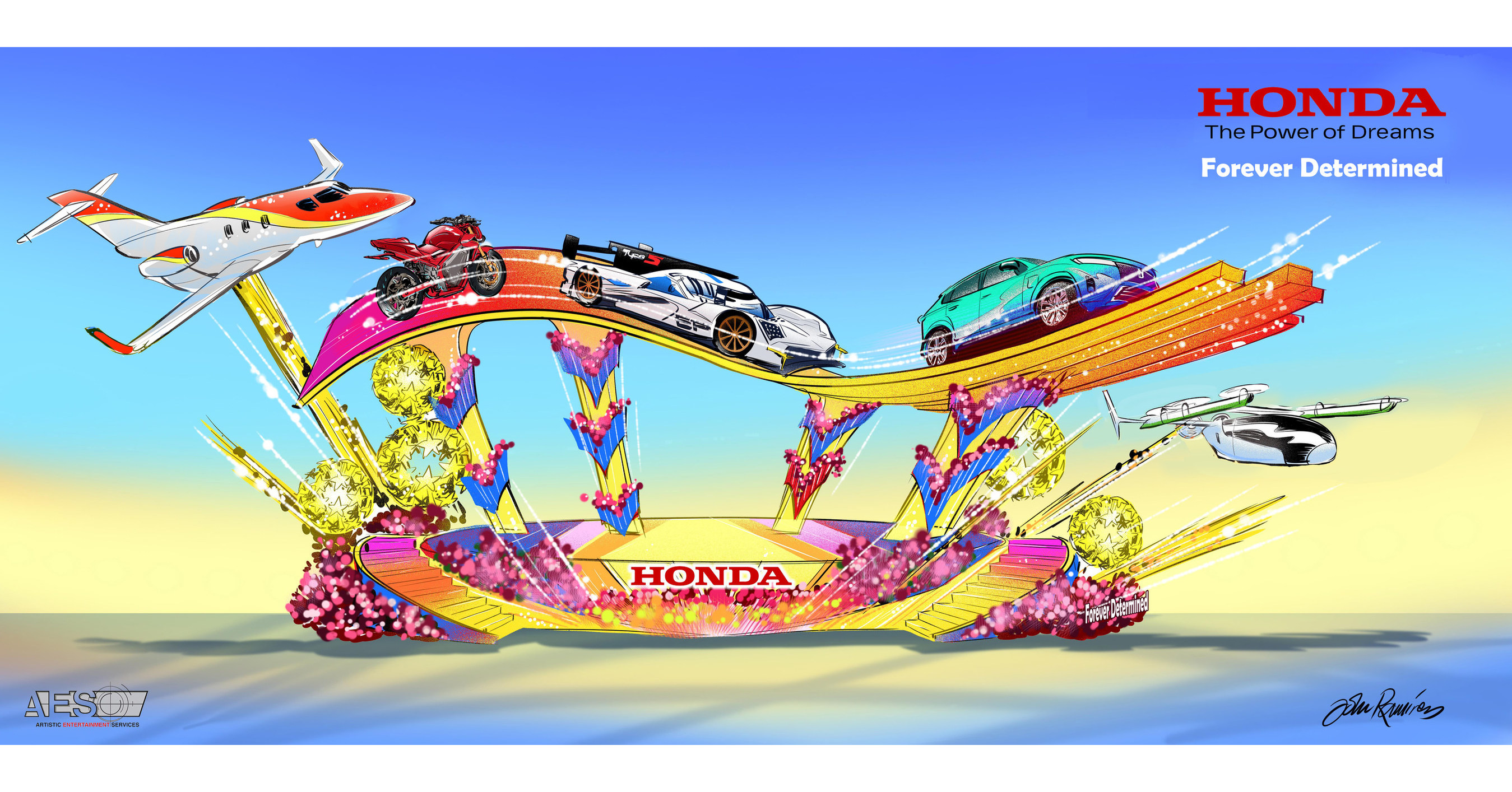  Honda Determination to Advance Future of Mobility Set to Shine at 2023 Rose Parade® 