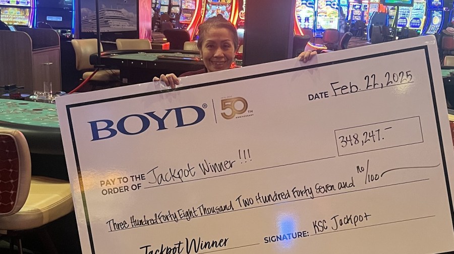  Player turns $5 bet into $348K at Kansas Star Casino 