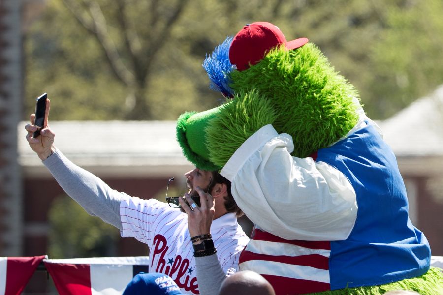  Bryce Harper takes his love for the Phillie Phanatic to the next level with a tattoo 