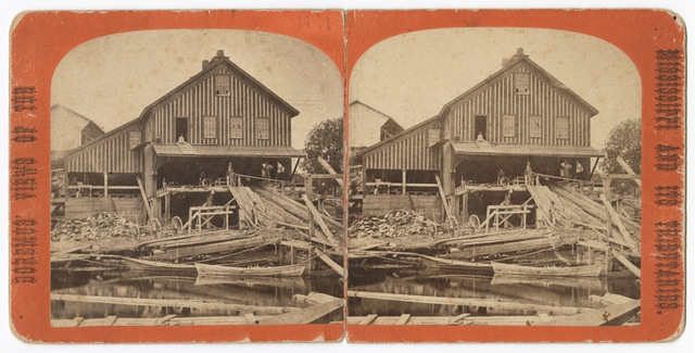   
																Marine Mill, the first commercial sawmill in Minnesota 
															 