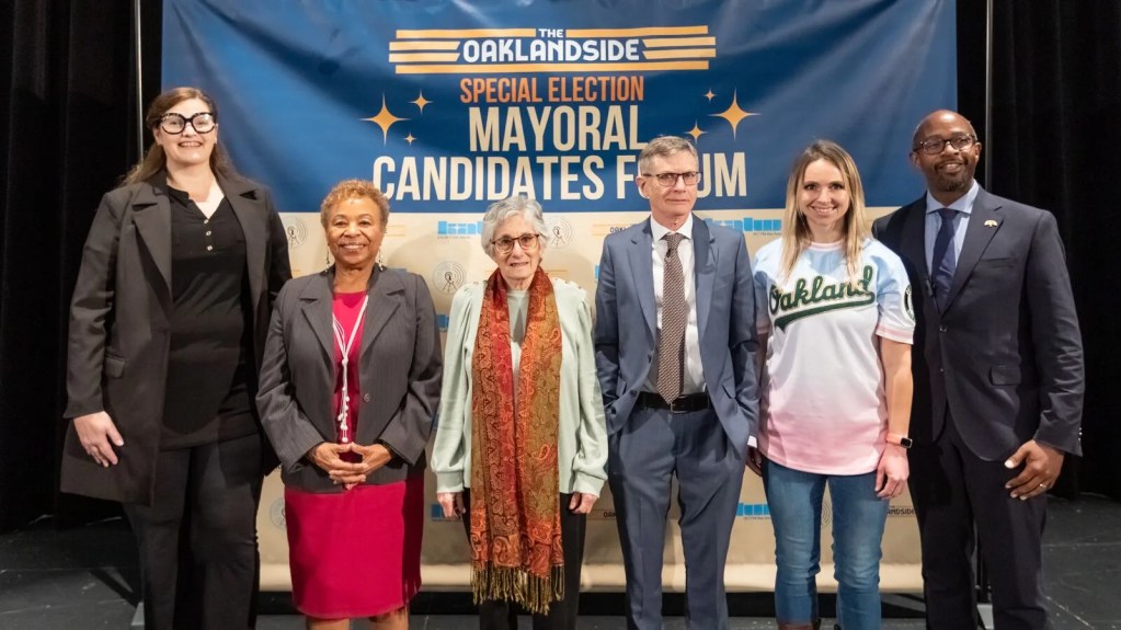  Video: Oakland mayoral candidates wrestle with city budget, crime and arts funding 