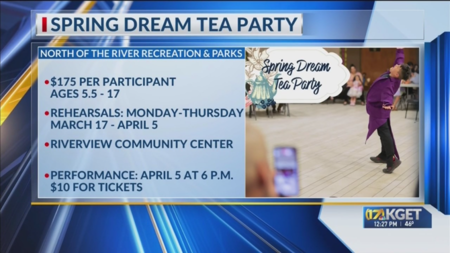  Youth performers needed for NOR's Spring Dream Tea Party 