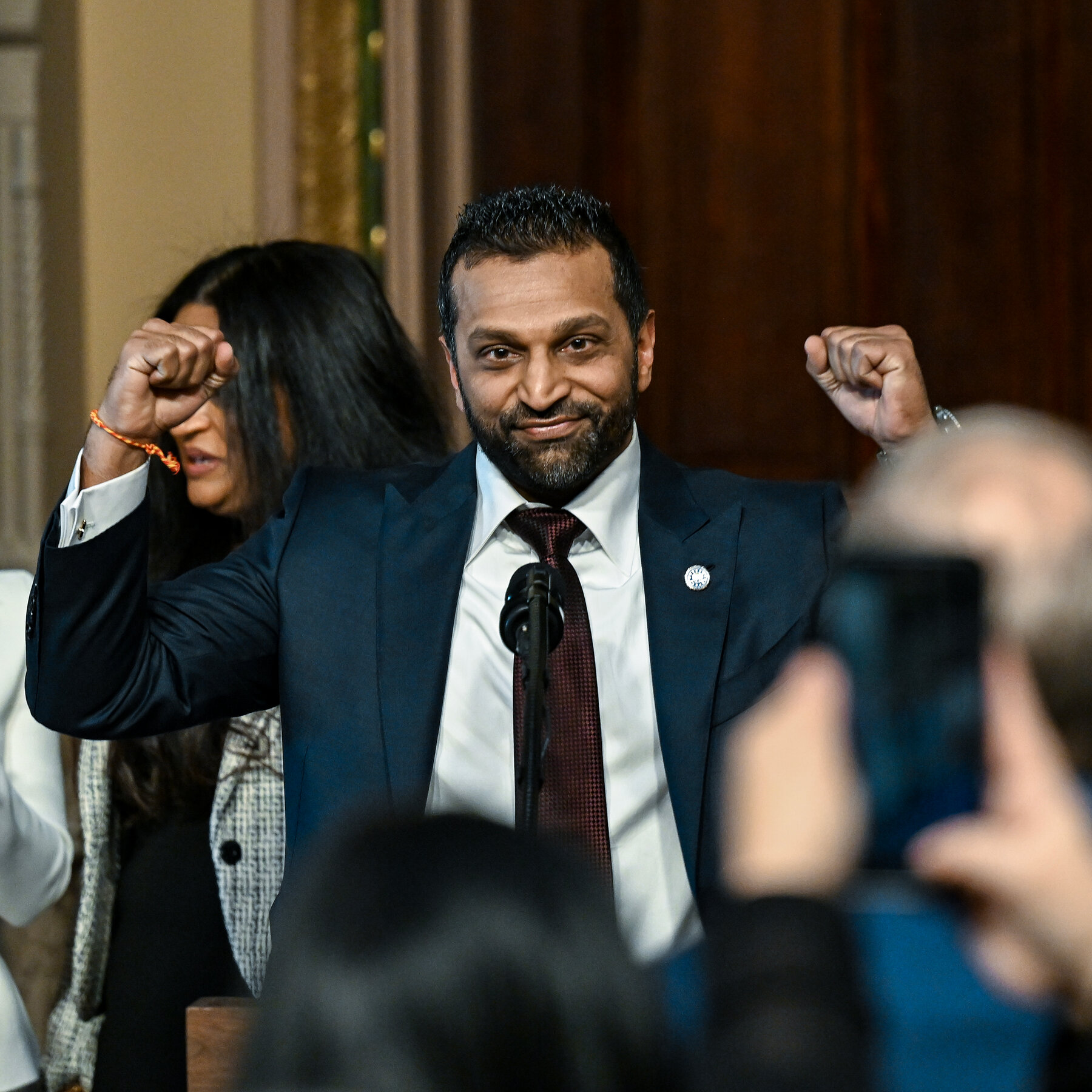  Kash Patel Holds His First Weekly F.B.I. Call With Agents 