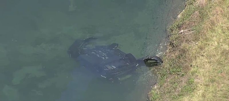  Person hospitalized after car drove into Florida canal 