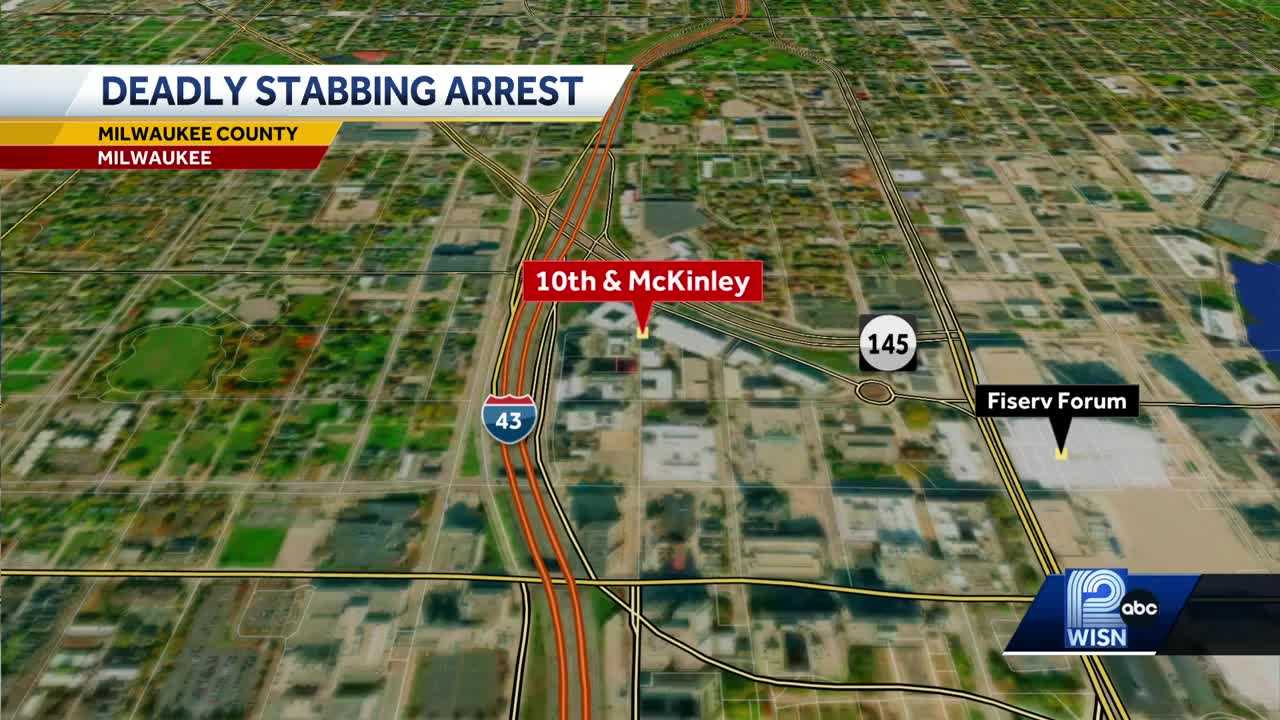  Domestic violence stabbing near Fiserv Forum leaves 21-year-old dead 