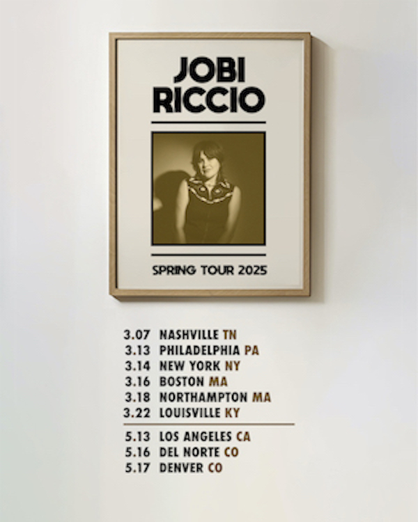  Jobi Riccio Announces Headling Tour 