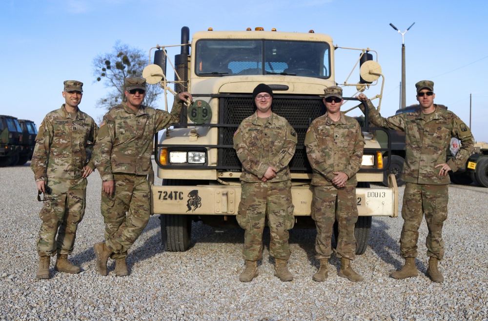  Fueling Defender Europe 20-plus: Bartonville Army Reserve Soldiers delivering fuel and supplies in Poland 