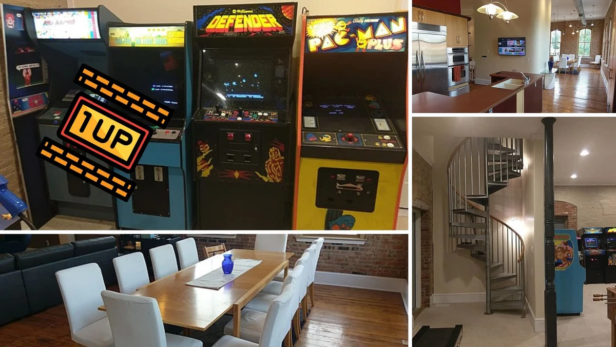  Gorgeous Illinois Airbnb Includes Nostalgic Video Game Dungeon 