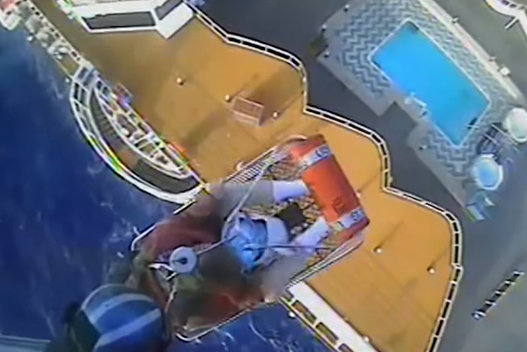  Coast Guard rescues stroke patient from cruise ship 