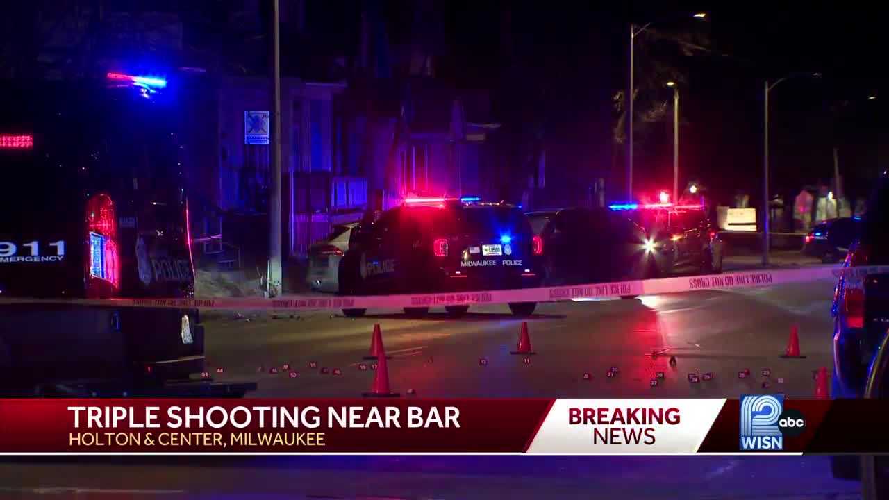  Three shot near bar in Milwaukee's Harambee neighborhood  