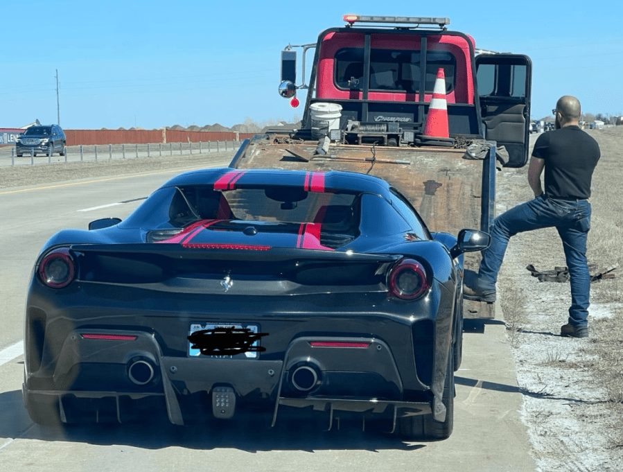  OHP Trooper impounds Ferrari for expired tag, traveling at 106 mph 