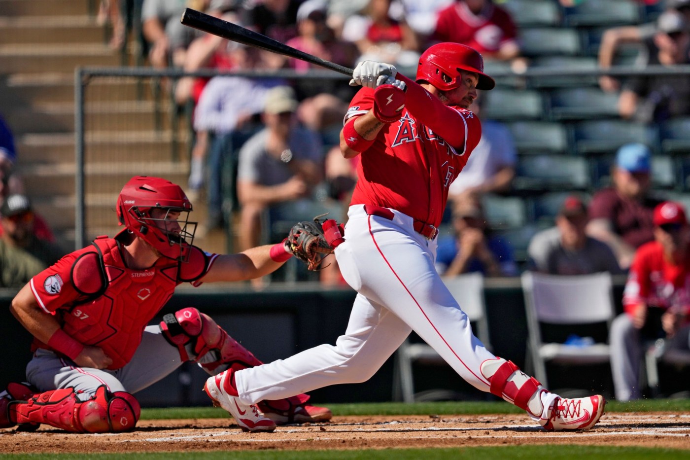  Ryan Noda looks for bounce-back to win spot on Angels bench 