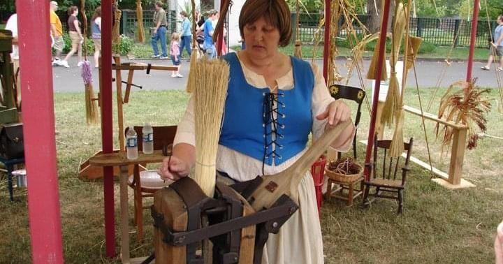 In Crossville, swept away by old-fashioned broom making 