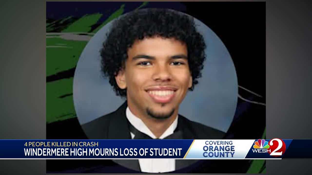  4 killed in crash including Windermere High senior after cars slam into trees 