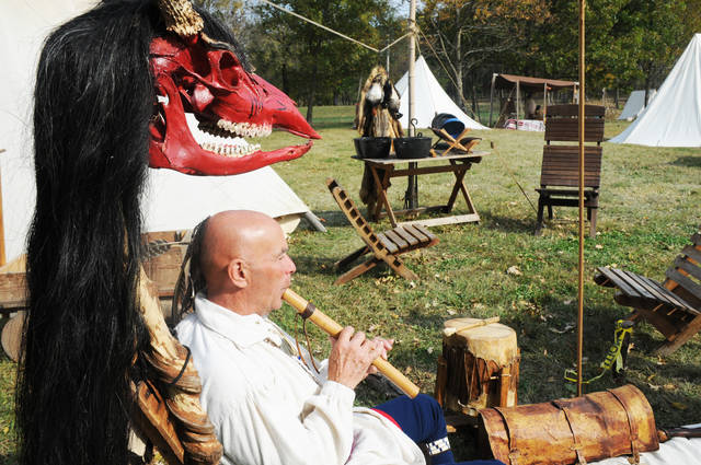  Masks in early America explained at annual Grafton Rendezvous 