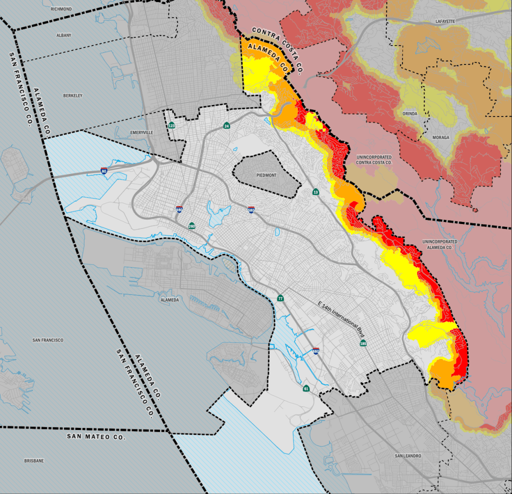  New Cal Fire maps show a ‘drastic’ reduction of Oakland’s fire hazard zone. Here’s what that means 