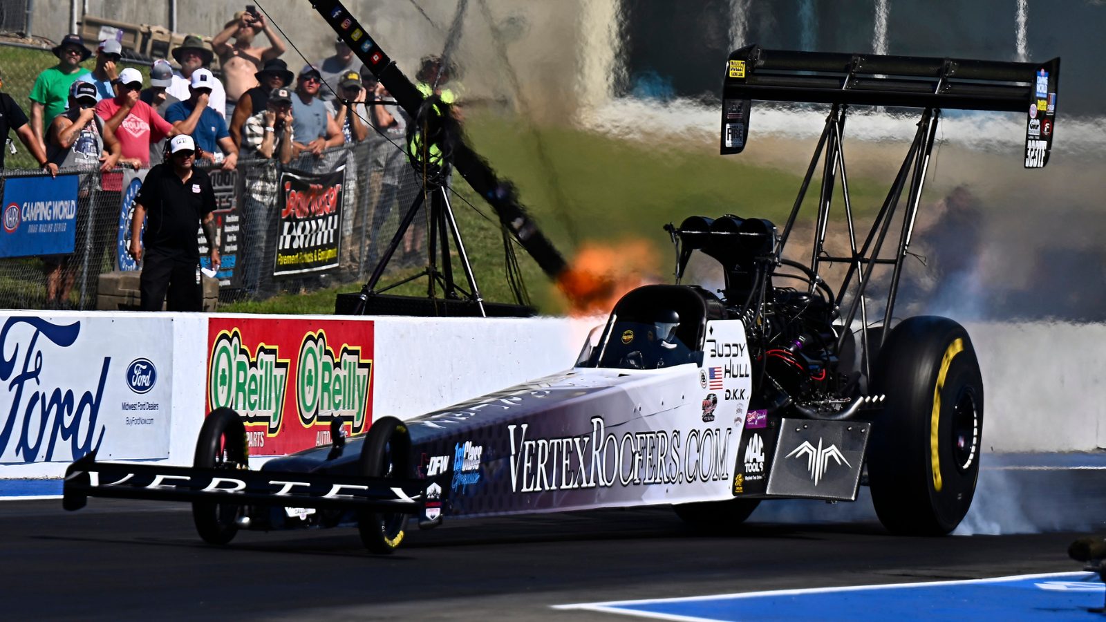   
																Top Fuel’s Buddy Hull Ready for NHRA Midwest Nationals 
															 
