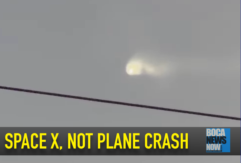  A Plane Did Not Crash In South Florida, It’s SpaceX 