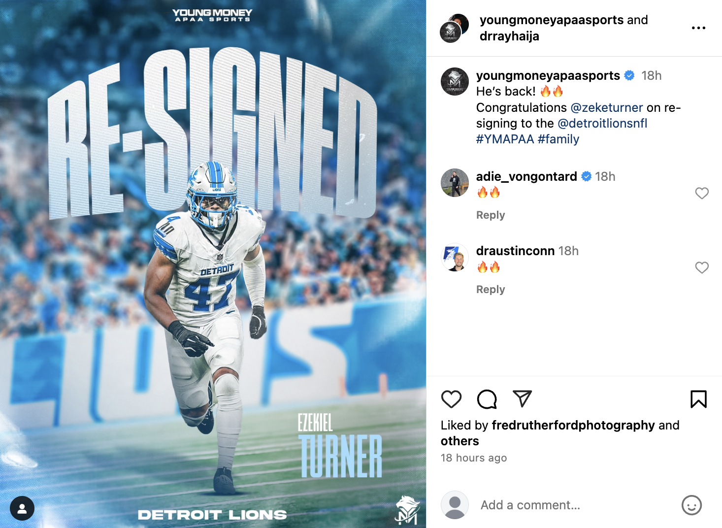  Detroit Lions Re-Sign Linebacker As Free Agency Period Approaches 