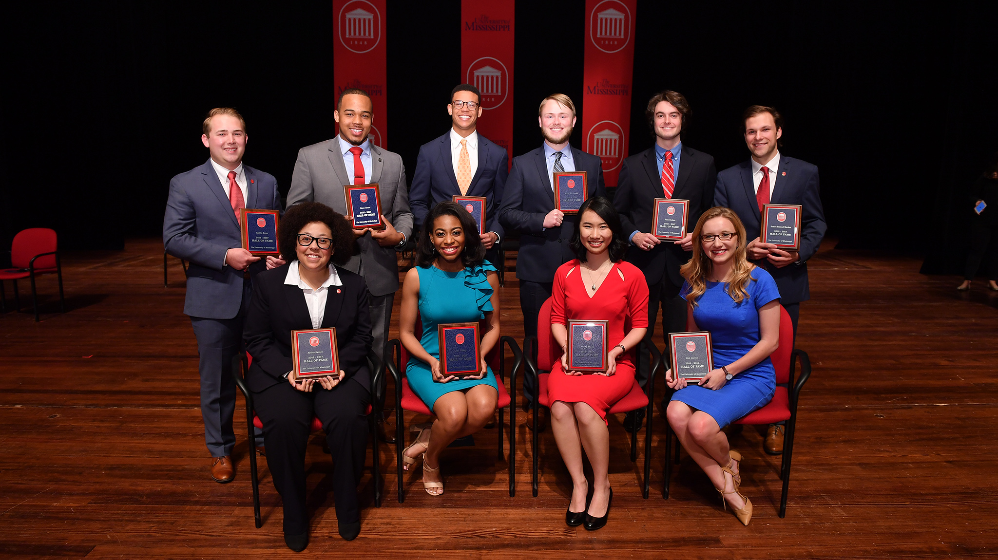  Ten UM Seniors Inducted into Hall of Fame 