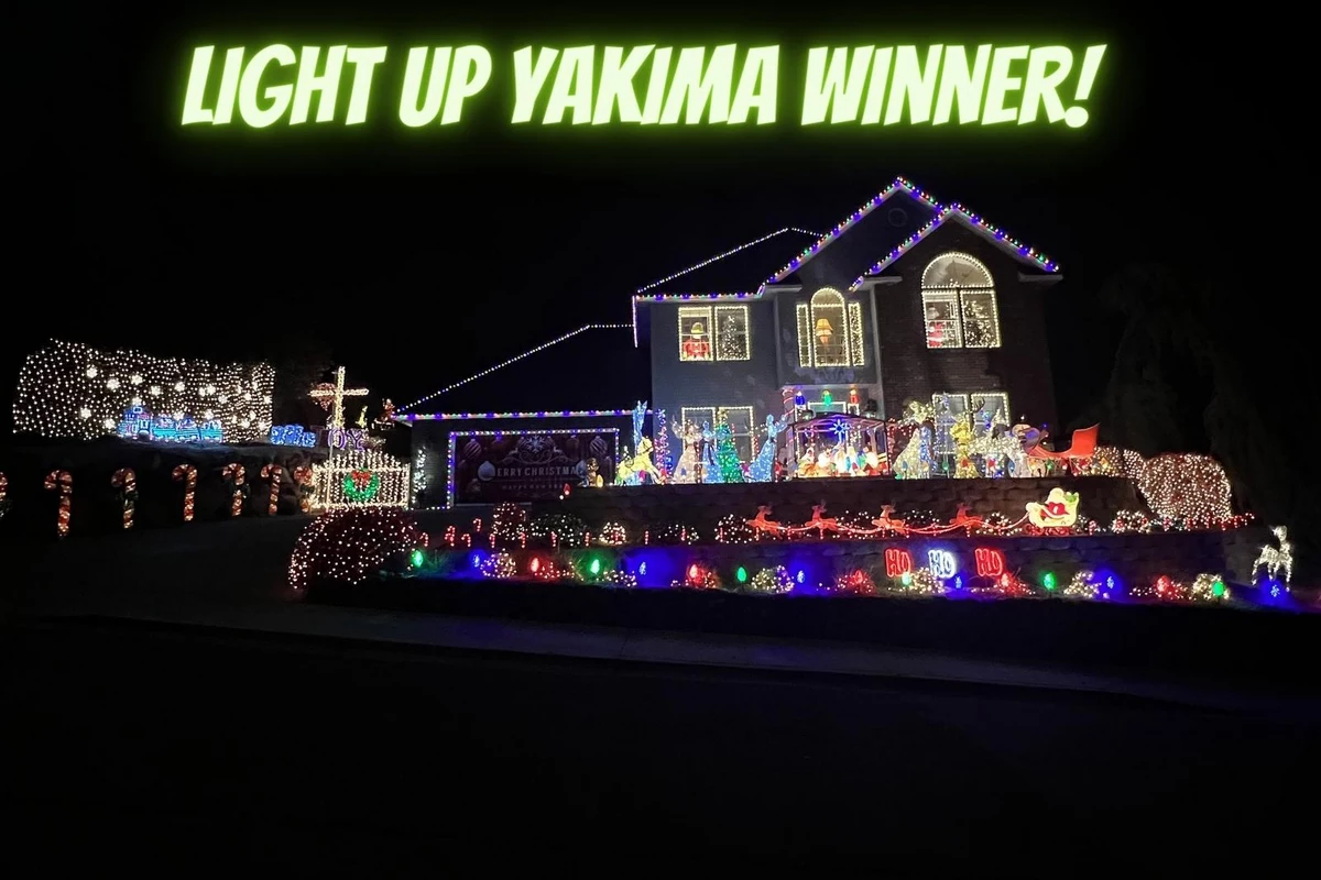  Light Up Yakima Winning Display Selected, Awarded $500 