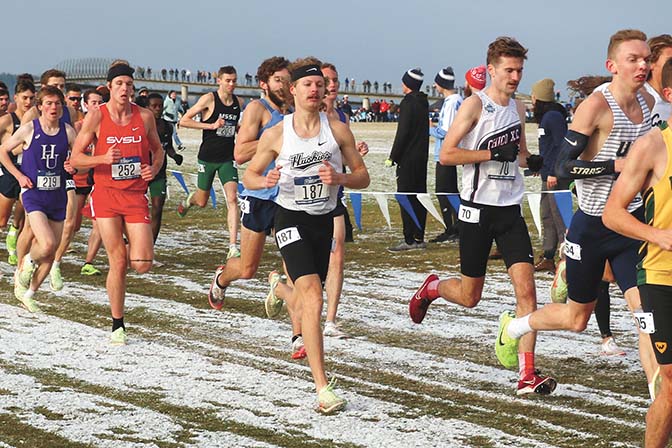   
																Cool running: Sayen proud to set new standard for cross country 
															 