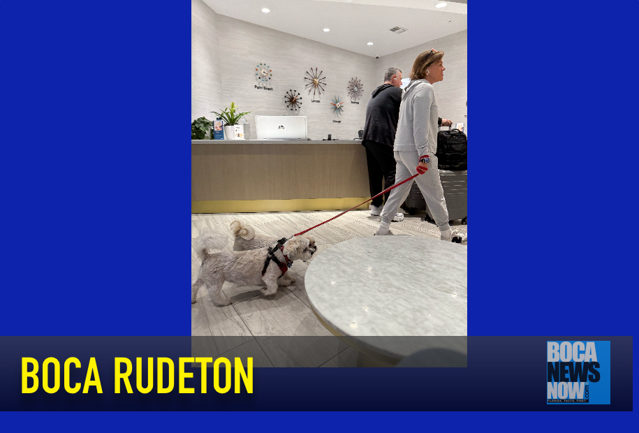  BOCA RUDETON: Dogs In Airport Clubs, Publix, Joseph’s And More 