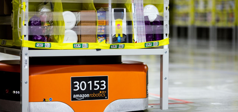  6 warehouse robotics innovations Amazon showcased in 2022 