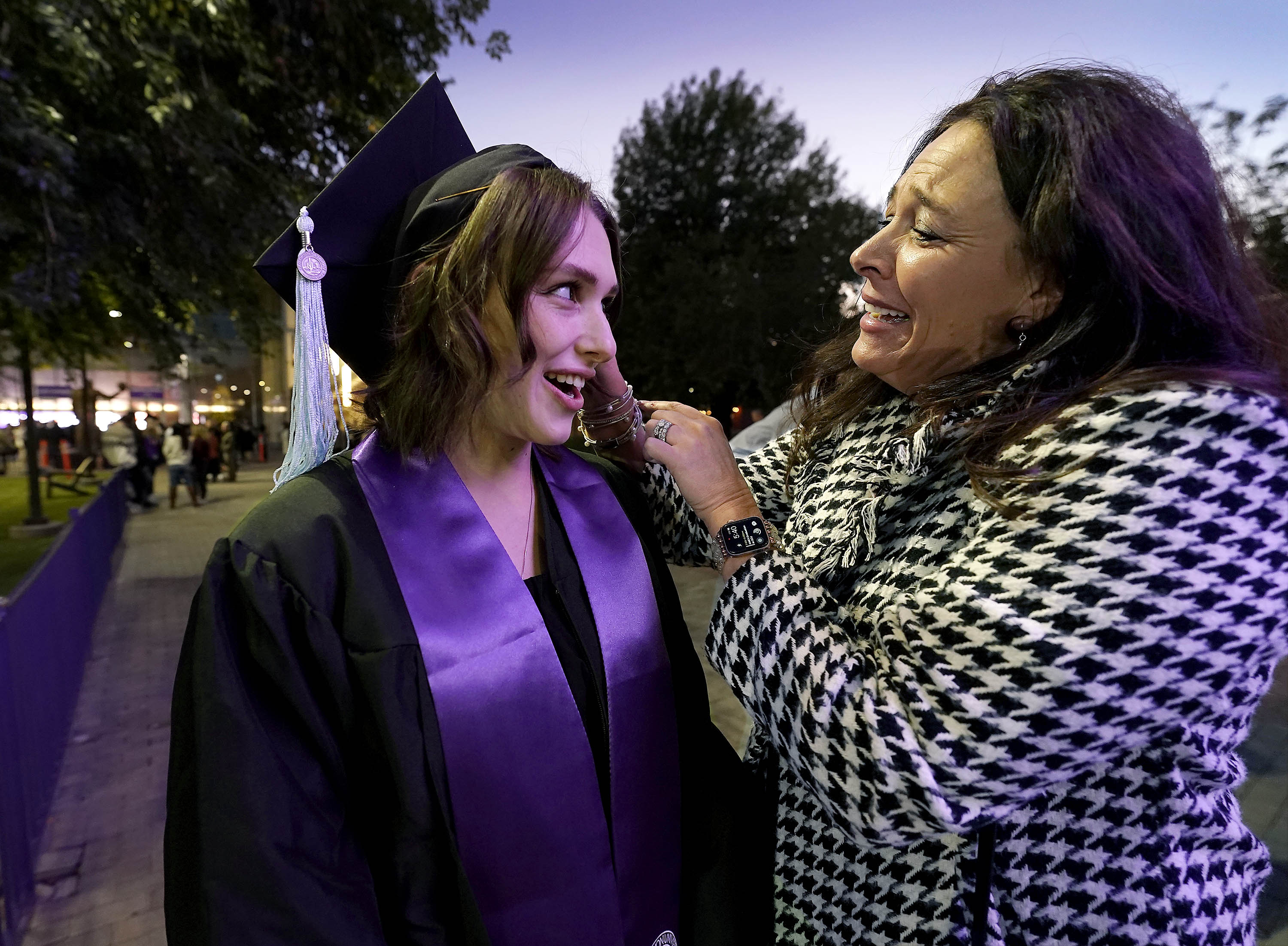 A star is born on Commencement stage 