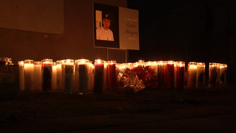  Vigil held for man found dead in vacant Oleander apartment complex 