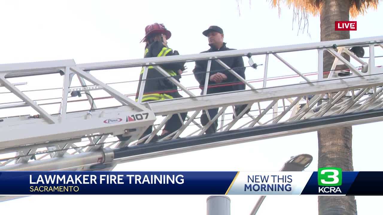  Legislators 'feel the heat' first responders face through Capitol firefighter demo event 